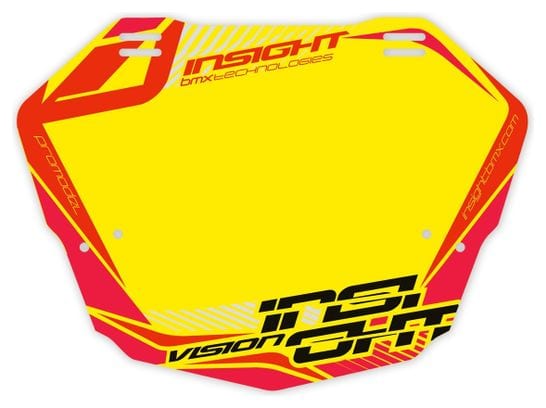 Insight Vision 2 Pro Faceplate Yellow/Red