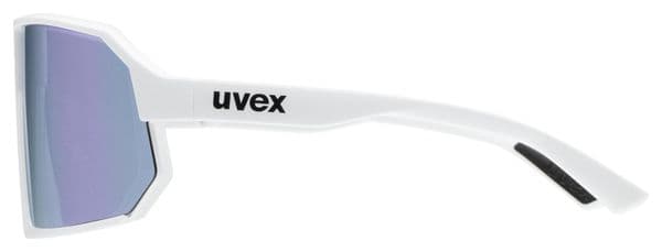 Uvex Sportstyle 237 Bianco/Lenti a specchio Viola