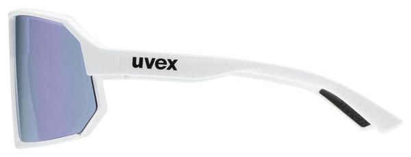 Uvex Sportstyle 237 White/Mirror Lenses Purple