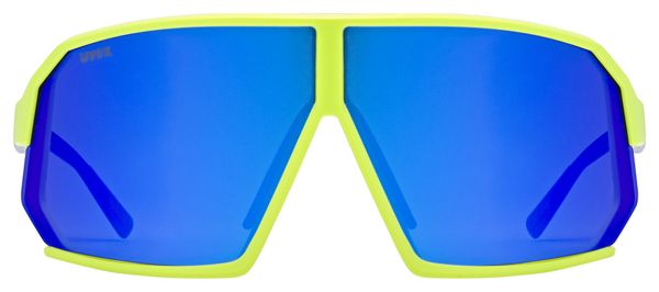 Uvex Sportstyle 237 White/Mirror Lenses Purple