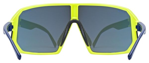 Uvex Sportstyle 237 White/Mirror Lenses Purple