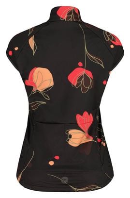 Women's Sleeveless Jacket Maloja LimanaM. Black Alpflower