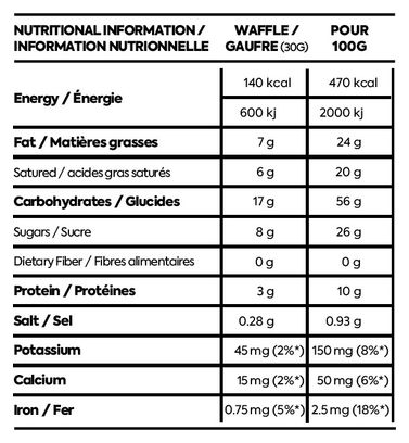 Näak Ultra Energy Chocolate Waffle 30g