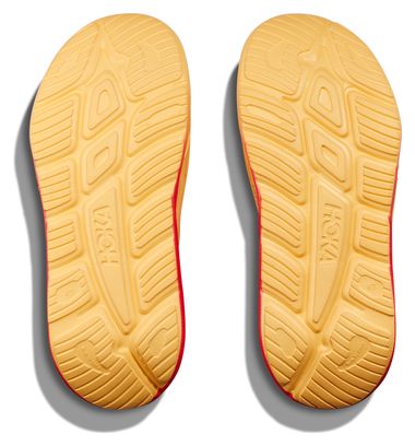 Chaussures Récupération Hoka One One ORA Recovery Slide 3 Orange Rouge Unisex