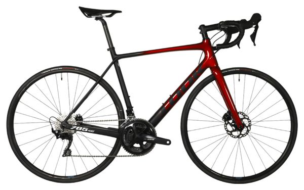 Vélo d'Exposition - Vélo de Route Look 785 Huez Shimano 105 11V Rouge Noir 2021