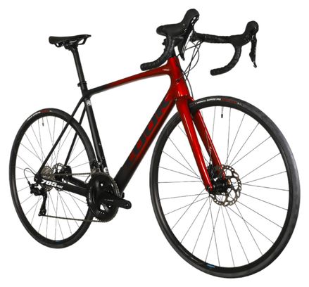 Vélo d'Exposition - Vélo de Route Look 785 Huez Shimano 105 11V Rouge Noir 2021