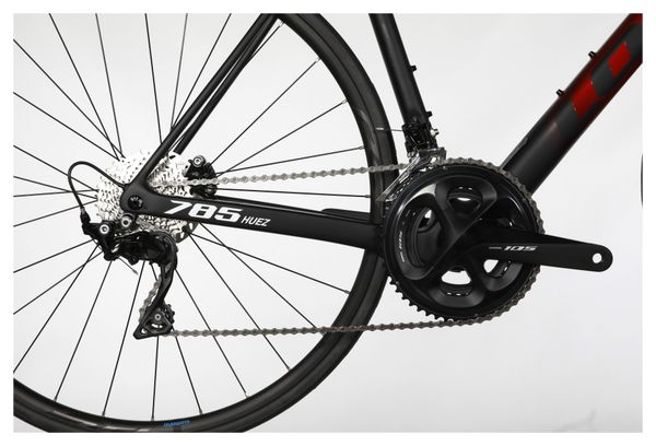 Vélo d'Exposition - Look 785 Huez Shimano 105 11V Road Bike Red Black 2021