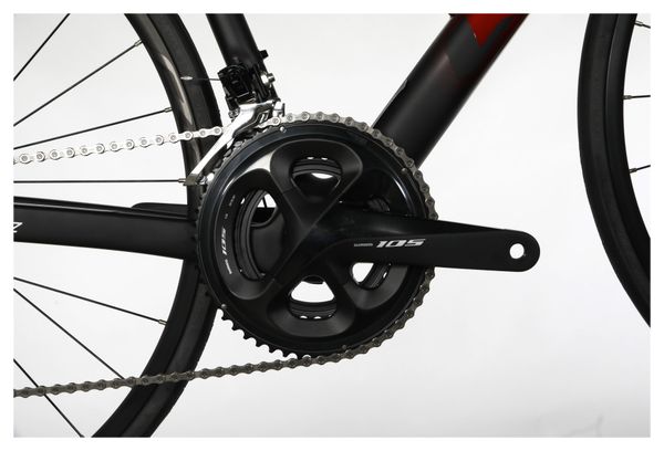 Vélo d'Exposition - Look 785 Huez Shimano 105 11V Road Bike Red Black 2021
