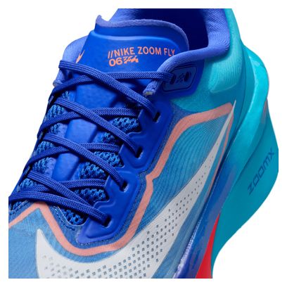 Zapatillas de running Nike Zoom Fly 6 azul/rosa para hombre