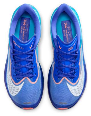 Zapatillas de running Nike Zoom Fly 6 azul/rosa para hombre