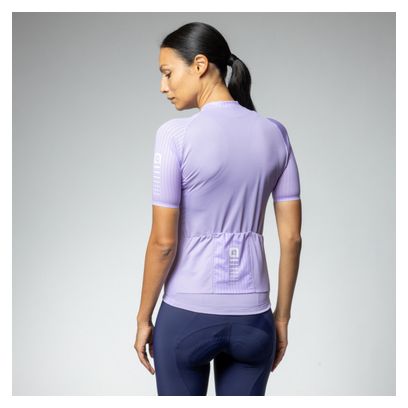 Damen Alé Silver Cooling Kurzarmtrikot Violett