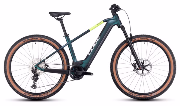 Cube Reaction Hybrid SLT 750 Hardtail MTB Shimano XT 12S 750 Wh 27.5'' Goblin Green