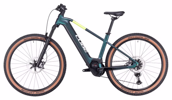 Cube Reaction Hybrid SLT 750 Hardtail MTB Shimano XT 12S 750 Wh 27.5'' Goblin Green