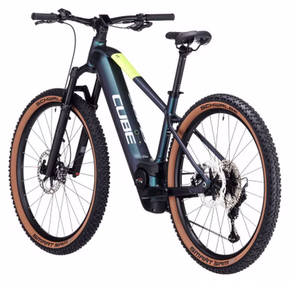 Cube Reaction Hybrid SLT 750 Hardtail MTB Shimano XT 12S 750 Wh 27.5'' Goblin Green