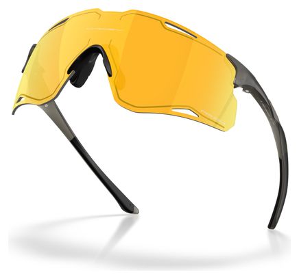 Oakley Cybr Sunglasses in Lightning Grey/Prizm 24K/OO9538D-0340
