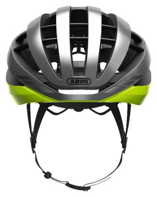 Casque Connecté Abus Aventor Quin Gris / Jaune Fluo