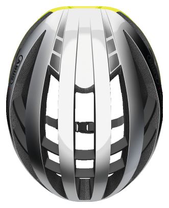 Casque Connecté Abus Aventor Quin Gris / Jaune Fluo