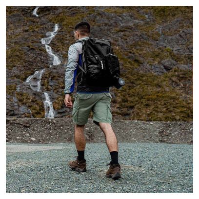 Sac à dos étanche randonnée 35L noir Zulupack