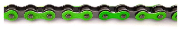 BMX CHAINE VERT 1/2 x1/8  ACIER KHEBIKES