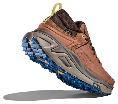Zapatillas Outdoor Hoka Kaha 3 Low GTX Rojo/Gris Hombre