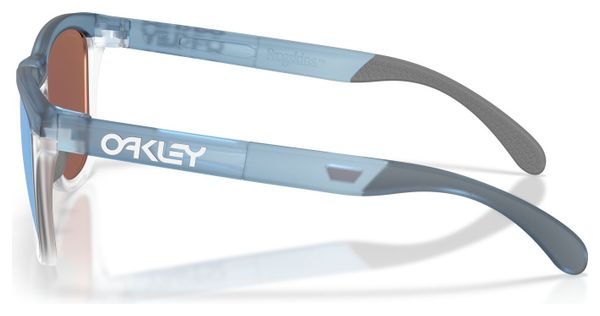 Máscara Oakley Frogskins Range XL - Stonewash Clear / Prizm Deep Water Polarized / Ref : OO9503-03