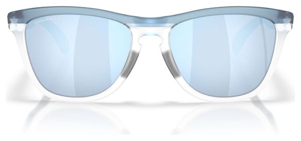 Máscara Oakley Frogskins Range XL - Stonewash Clear / Prizm Deep Water Polarized / Ref : OO9503-03