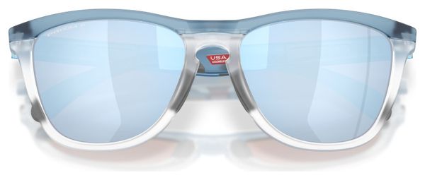 Máscara Oakley Frogskins Range XL - Stonewash Clear / Prizm Deep Water Polarized / Ref : OO9503-03