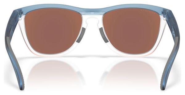 Máscara Oakley Frogskins Range XL - Stonewash Clear / Prizm Deep Water Polarized / Ref : OO9503-03