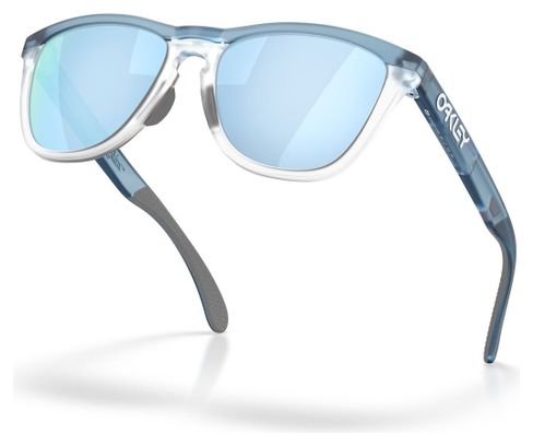 Máscara Oakley Frogskins Range XL - Stonewash Clear / Prizm Deep Water Polarized / Ref : OO9503-03