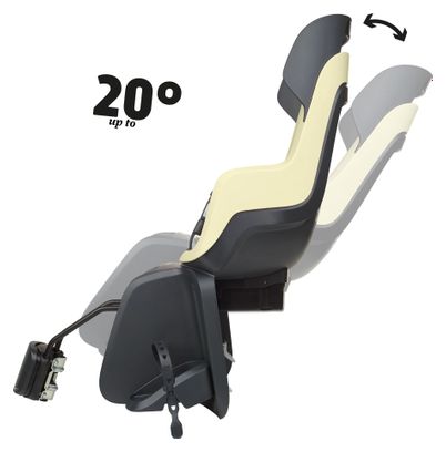 Bobike Go Maxi Frame Reclinable Child Seat Yellow Lemon Sorbet