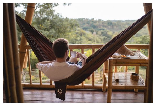 Ticket To The Moon Compact Hammock Brown