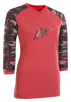 3/4 Mouw Jersey Dames Ion Scrub AMP Roze