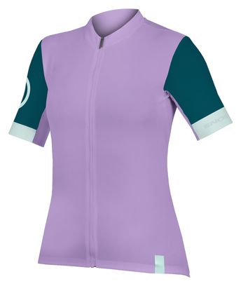 Endura FS260 II dames trui met korte mouwen paars