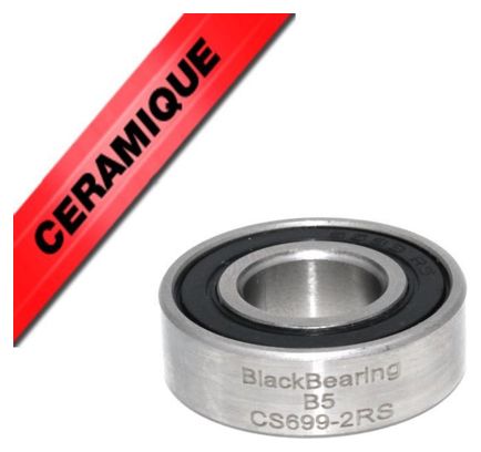 Roulement céramique - BLACKBEARING - 699-2rs