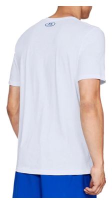 Under Armour Big Logo SS Tee 1329583-100  Homme  Blanc  t-shirts