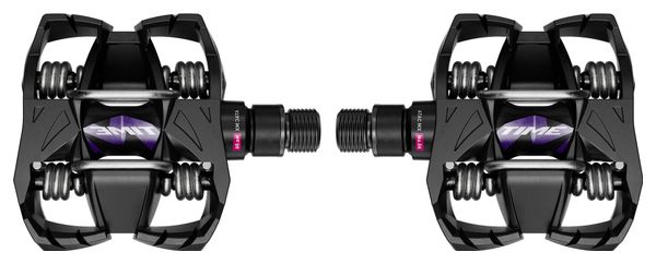 Time MX 6 Clipless Pedals Black Purple