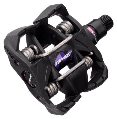 Time MX 6 Clipless Pedals Black Purple