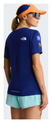 The North Face Summit High Trail Kurzarm-Shirt, blau, Damen