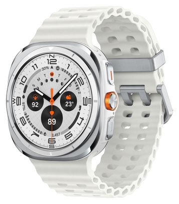 Orologio connesso Samsung Galaxy Orologio Ultra White Titanium Silver