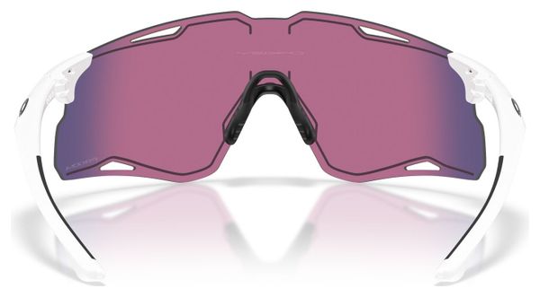 Oakley Cybr Lightning Sunglasses / Prizm Road / White / Ref: OO9538D-0440