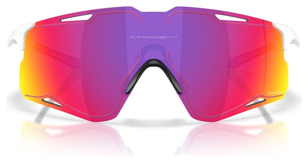Oakley Cybr Lightning Sunglasses / Prizm Road / White / Ref: OO9538D-0440