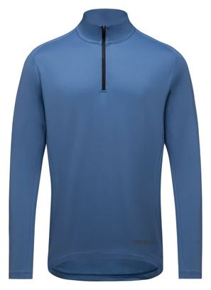 Maillot Manches Longues Gore Wear 1/4 Zip Everyday Bleu