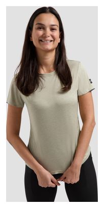 Maillot Manches Courtes De Running Rogelli Distance Taupe Femme