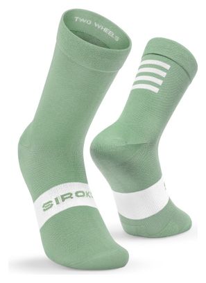 Chaussettes vélo Cyclisme Homme et Femme S1 Olive Sa Calobra Vert Olive