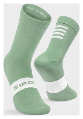Chaussettes vélo Cyclisme Homme et Femme S1 Olive Sa Calobra Vert Olive