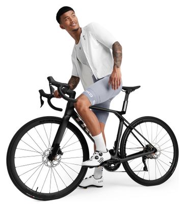 Cuissard vélo court homme Cyclisme BX Fassa Gris