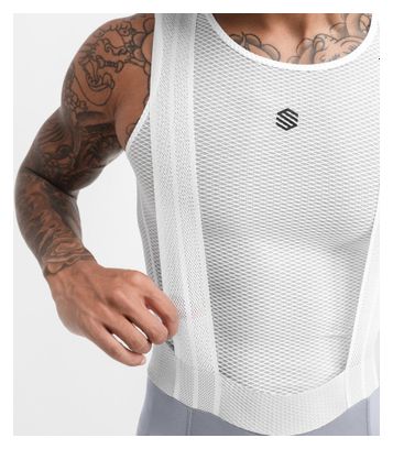Cuissard vélo court homme Cyclisme BX Fassa Gris