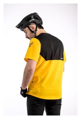 Maglia a maniche corte Animoz Pure Yellow da uomo