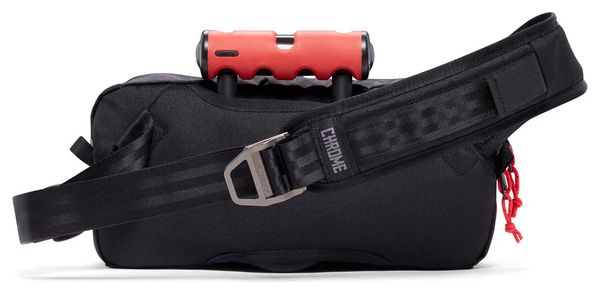 Unisex Chrome Mini Kadet 5L Schoudertas Zwart