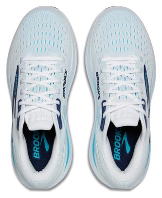 Chaussures Running Brooks Ghost Max 3 Blanc/Bleu Homme